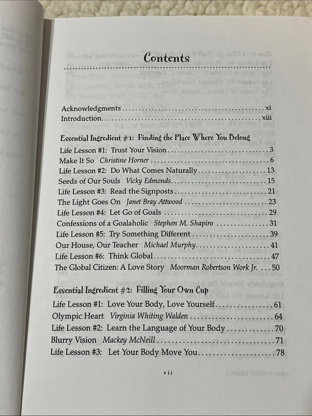 Life Lessons for Loving the Way You Live (Chicken Soup for the Soul) autographed
